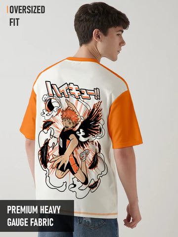 Hinata Shoyo Oversized T-Shirt - Multi Color